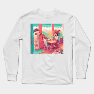 Bakery Hedgehog Long Sleeve T-Shirt